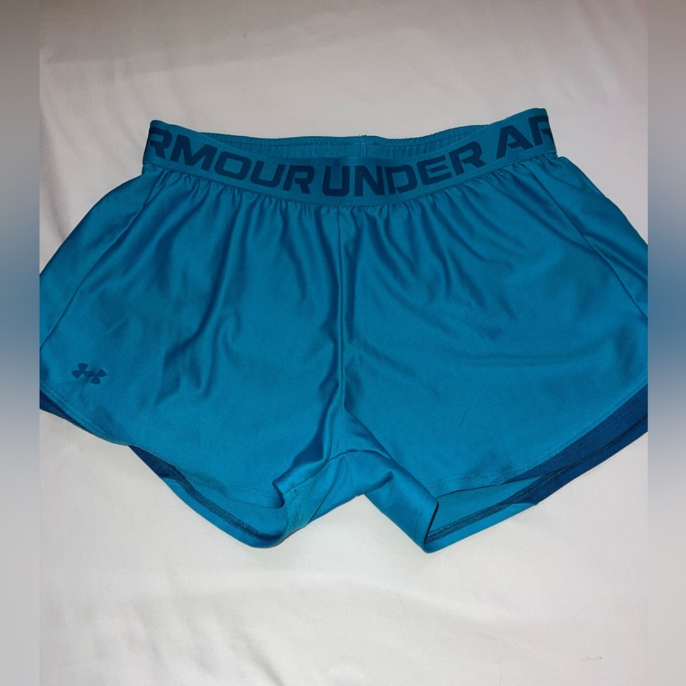Under armour blue shorts